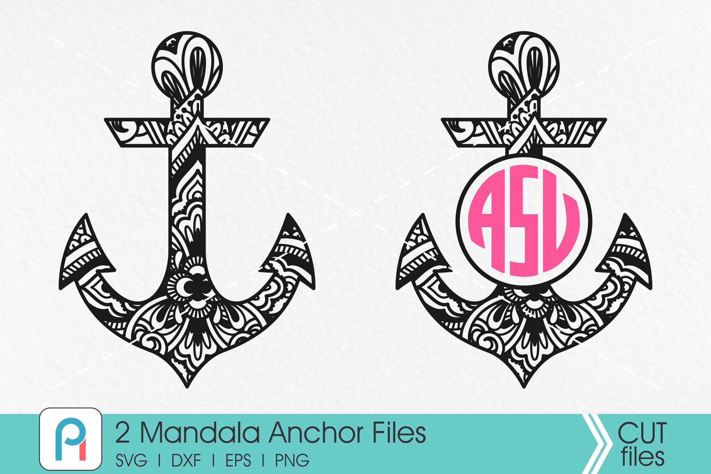 Download Mandala Anchor Svg Zentangle Anchor Svg Mandala Clip Art So Fontsy
