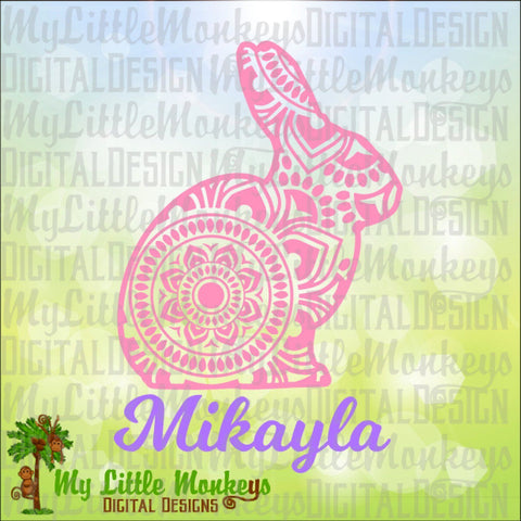 Download Mandala Bunny So Fontsy