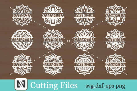 Download Mandala Monogram Svg Bundle Mandala Svg Split Monogram Svg So Fontsy