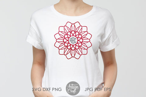 Download Mandala Monogram Svg Mandala Monogram Frame So Fontsy