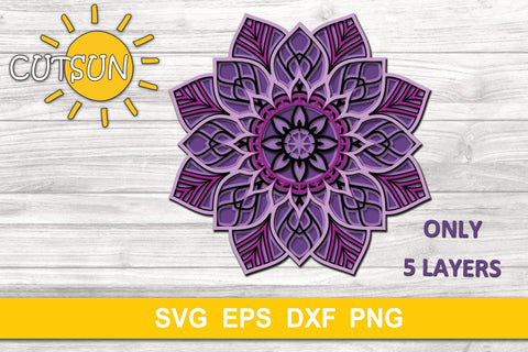 Free Free 88 Layered Mandala How To SVG PNG EPS DXF File