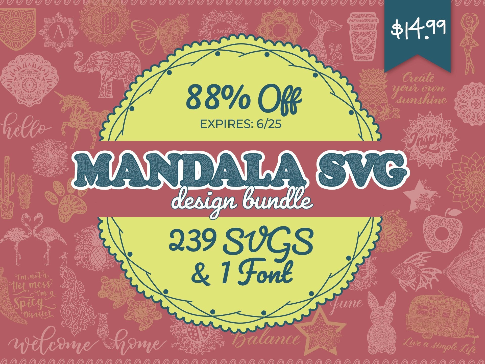 Download Mandala Svg Design Bundle So Fontsy