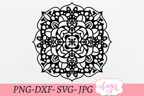 Mandala Svg Simple Mandala Svg So Fontsy