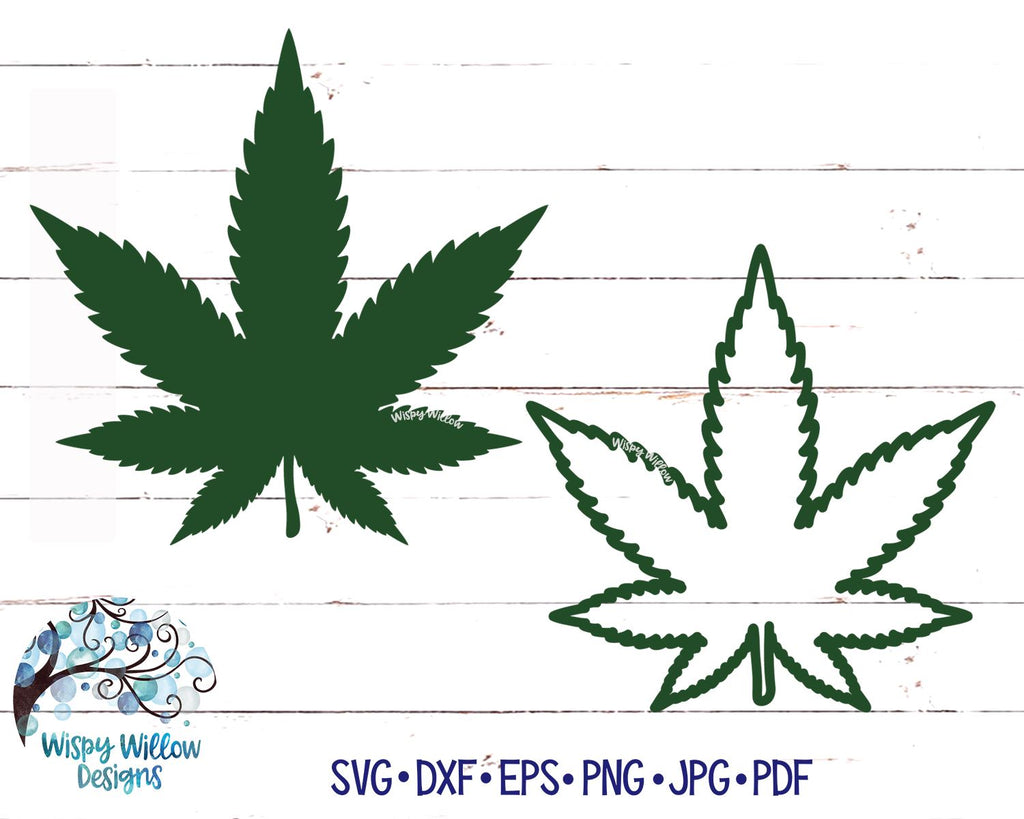 Marijuana Leaf SVG So Fontsy