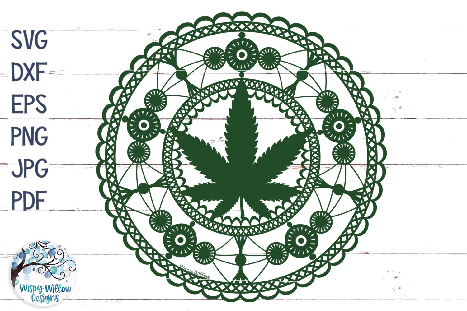 Download Marijuana Mandala Svg So Fontsy