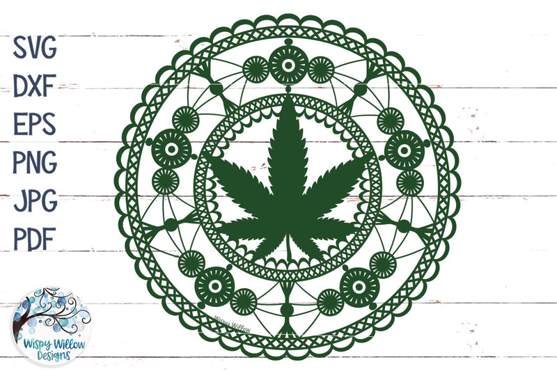 Free Free Weed Mandala Svg 520 SVG PNG EPS DXF File