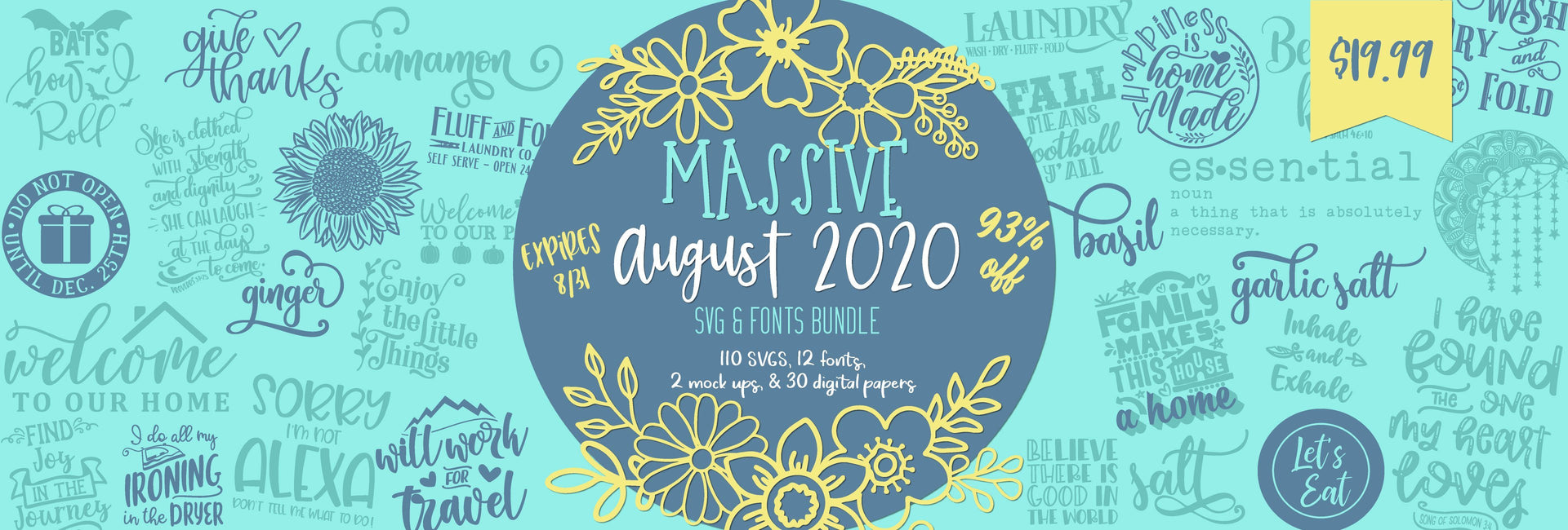 Download August 2020 Svg And Fonts Bundle So Fontsy