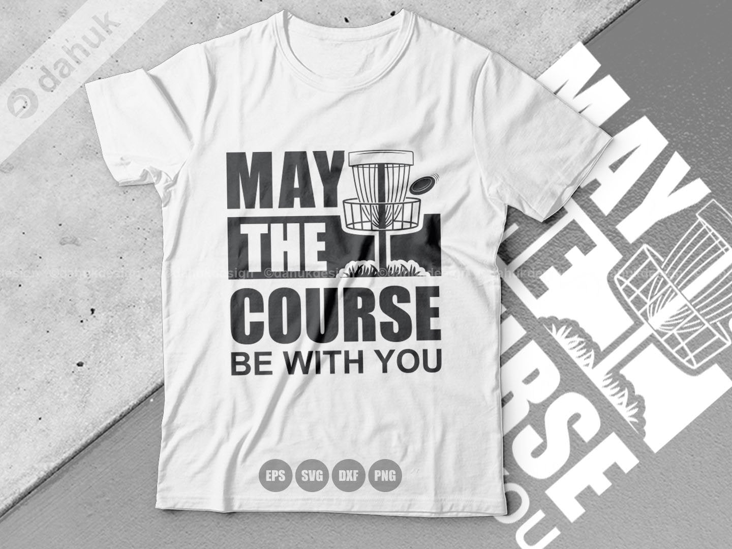 Download May The Course Be With You Svg Disc Golf Svg Disc Golf Buddy Disc Golf Cricut Cut File For Silhouette Vinyl Cut Files So Fontsy