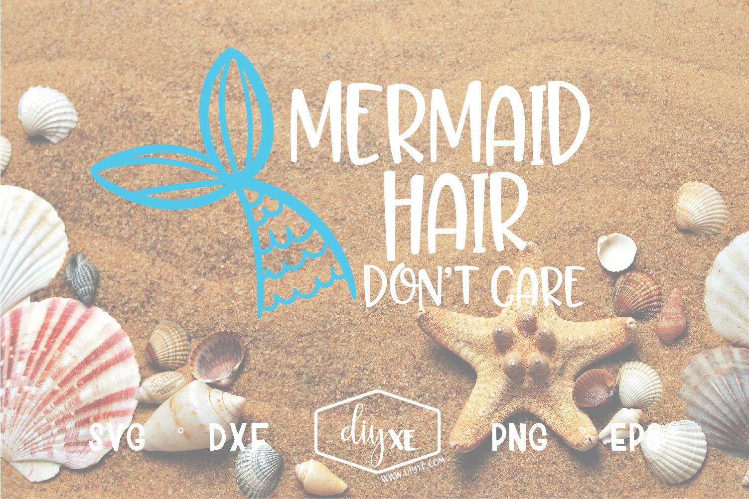 Download Mermaid Hair Don T Care So Fontsy