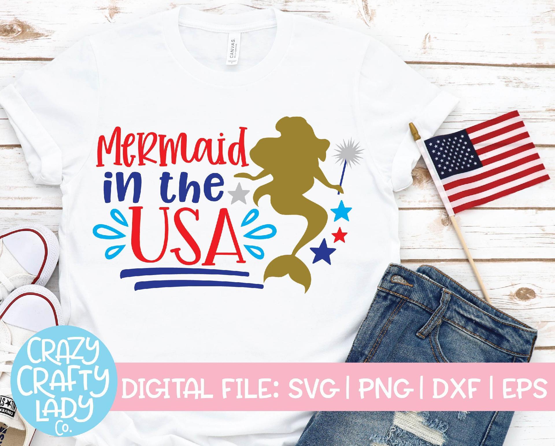 Free Free 269 Mermaid In The Usa Svg Free SVG PNG EPS DXF File