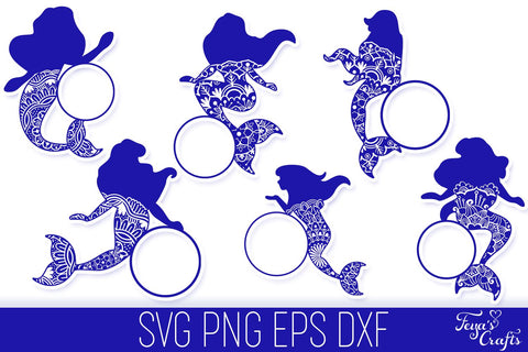 Free Free 122 Little Mermaid Mandala Svg Free SVG PNG EPS DXF File