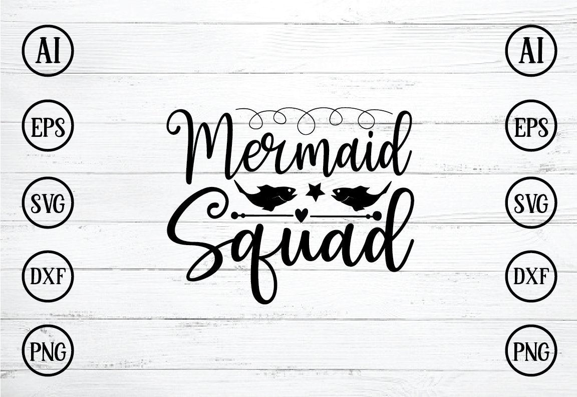 Free Free Mermaid Squad Svg 578 SVG PNG EPS DXF File