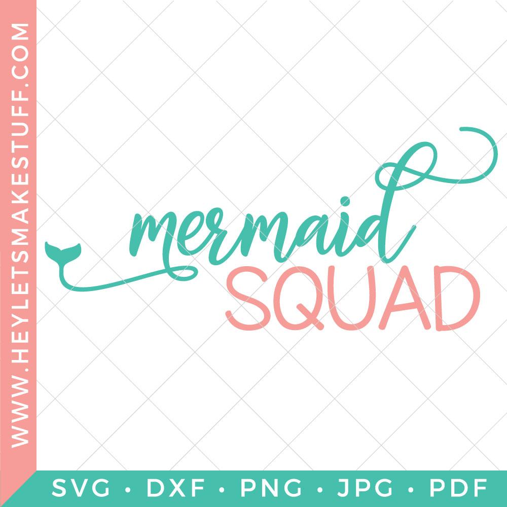 Free Free 128 Mermaid Squad Svg SVG PNG EPS DXF File