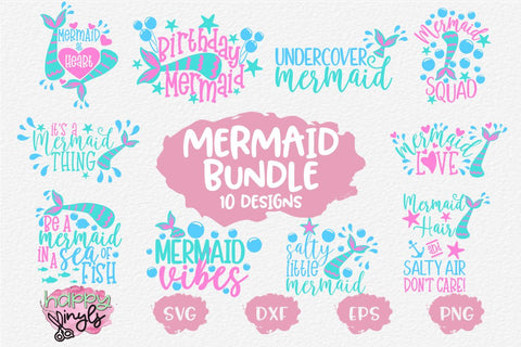 Download Mermaid Svg Bundle So Fontsy