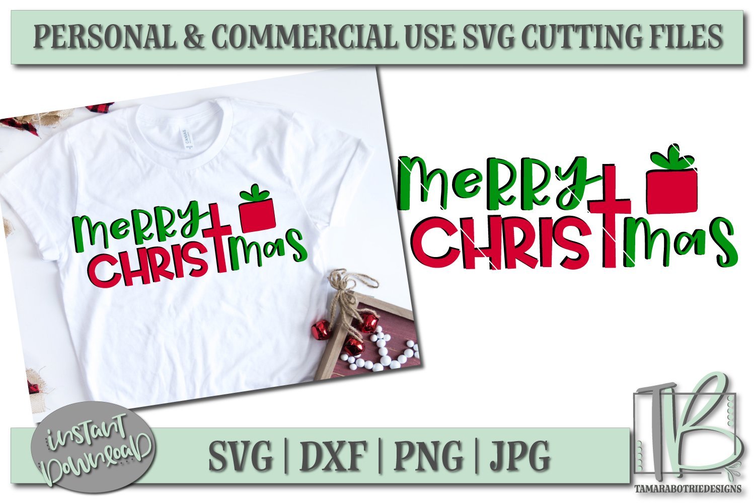 Download Merry Christmas Svg File Christmas Cut File Cross So Fontsy