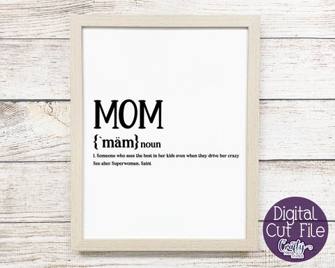 Download Mom Definition Mother S Day Definition Svg Funny Family So Fontsy