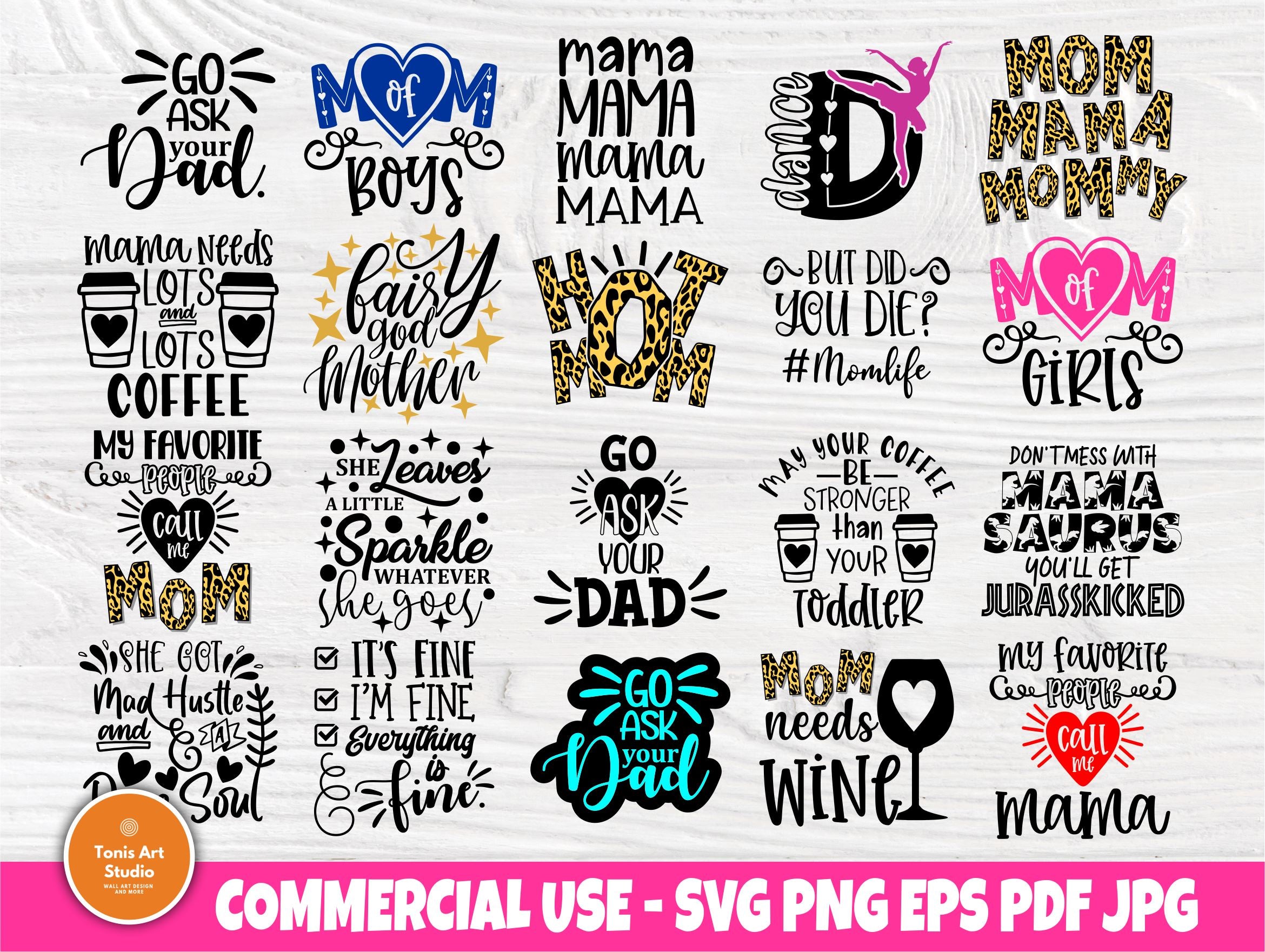 Free Free Mom Svg Bundle 736 SVG PNG EPS DXF File