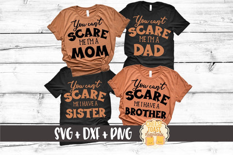 Download Mommy And Me Halloween Svg You Can T Scare Me I M A Mom You Can T Scare Me I M A Dad So Fontsy