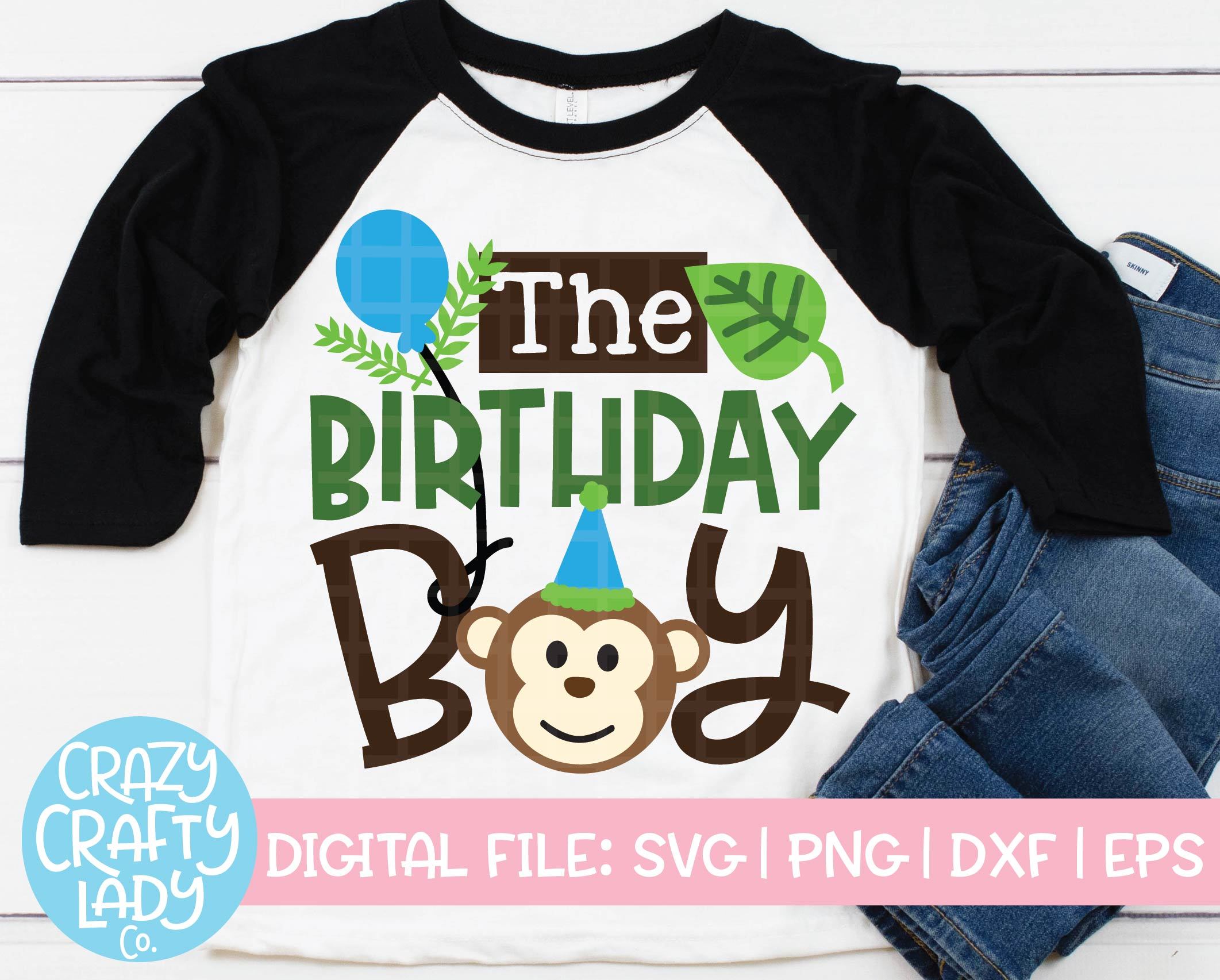 Download Monkey Birthday Boy Jungle Birthday Party Svg Cut File So Fontsy