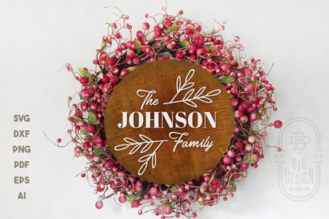 Download Monogram Family Sign Bundle 15 Farmhouse Sign Svgs So Fontsy