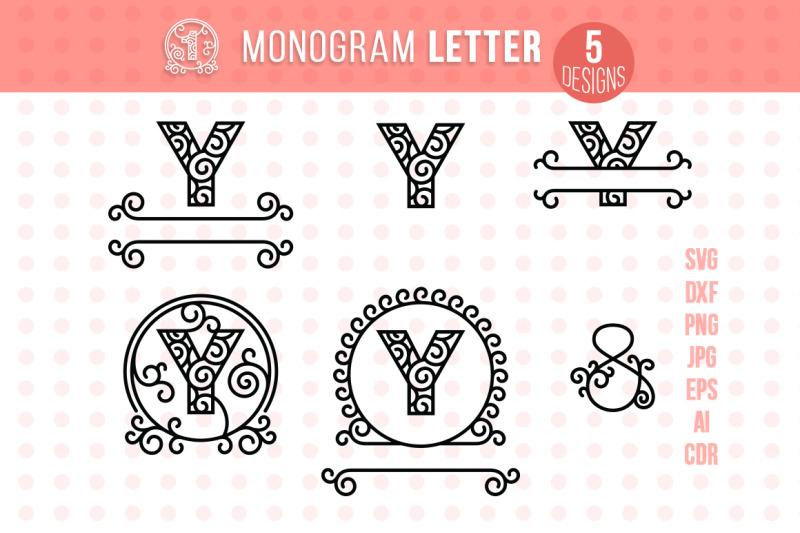 Download Monogram Letter Y So Fontsy