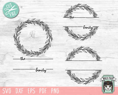 Download Laurel Leaves Wreath Monogram Frame Svg Cut File Laurel Leaf Wreath Svg So Fontsy