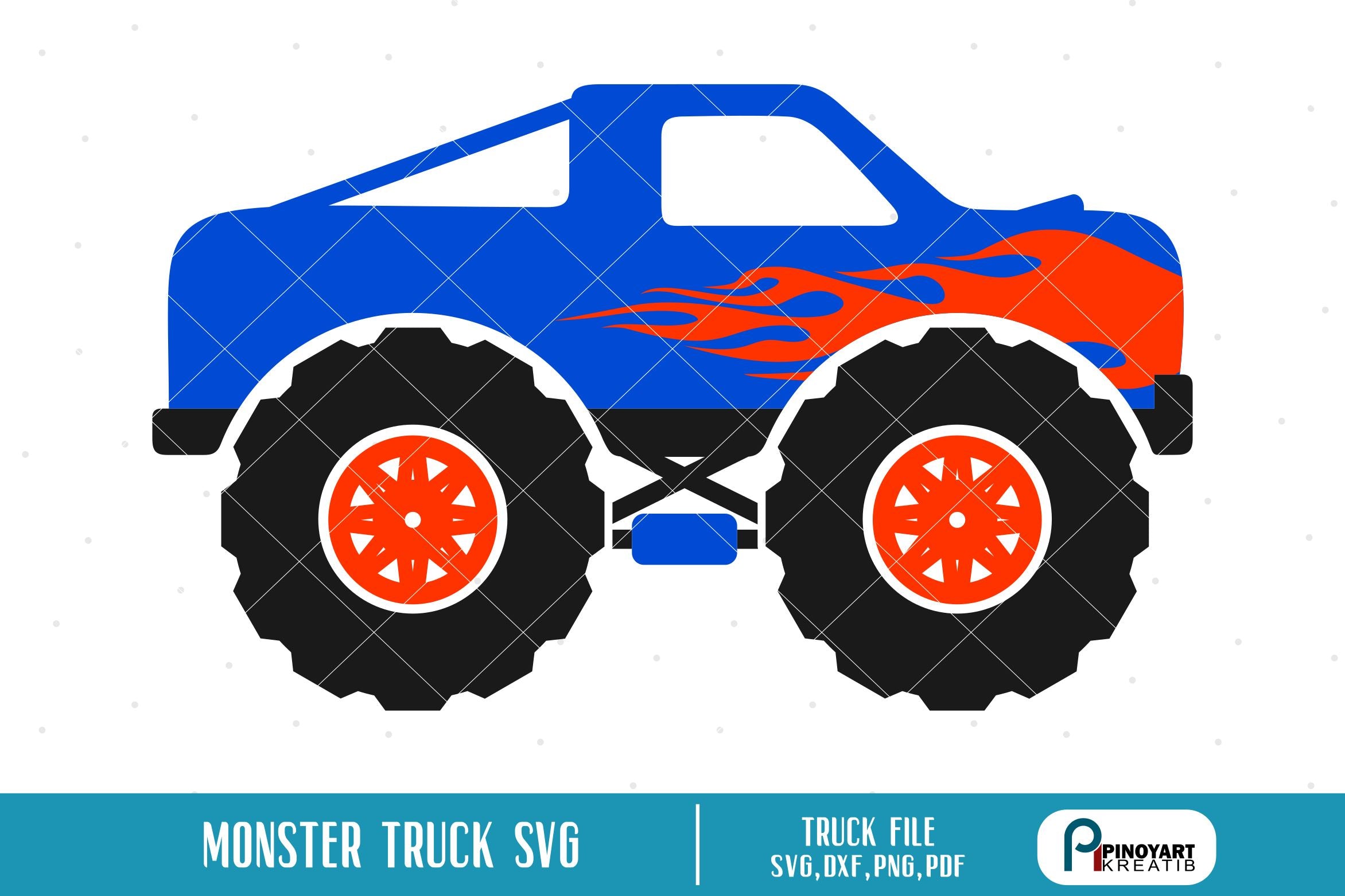 Free Free 319 Shark Monster Truck Svg SVG PNG EPS DXF File