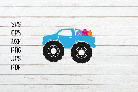 Free Free 137 Truck With Easter Eggs Svg SVG PNG EPS DXF File