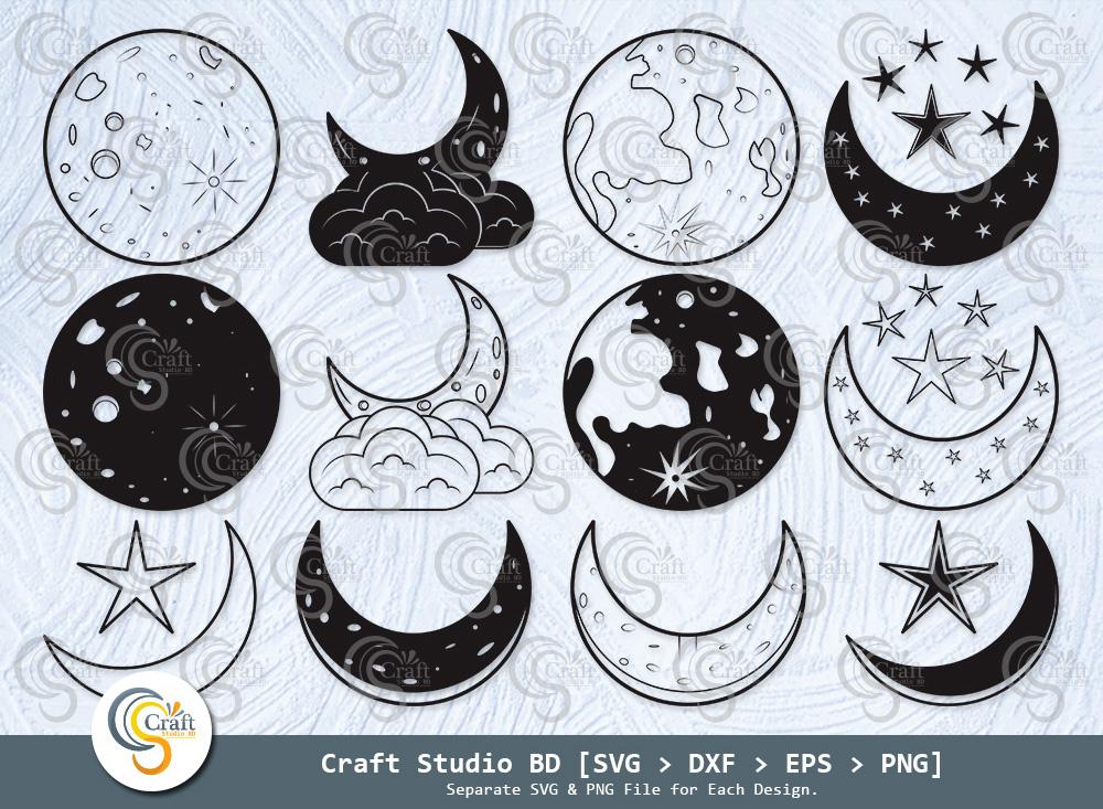 celtic clipart free crescent moon