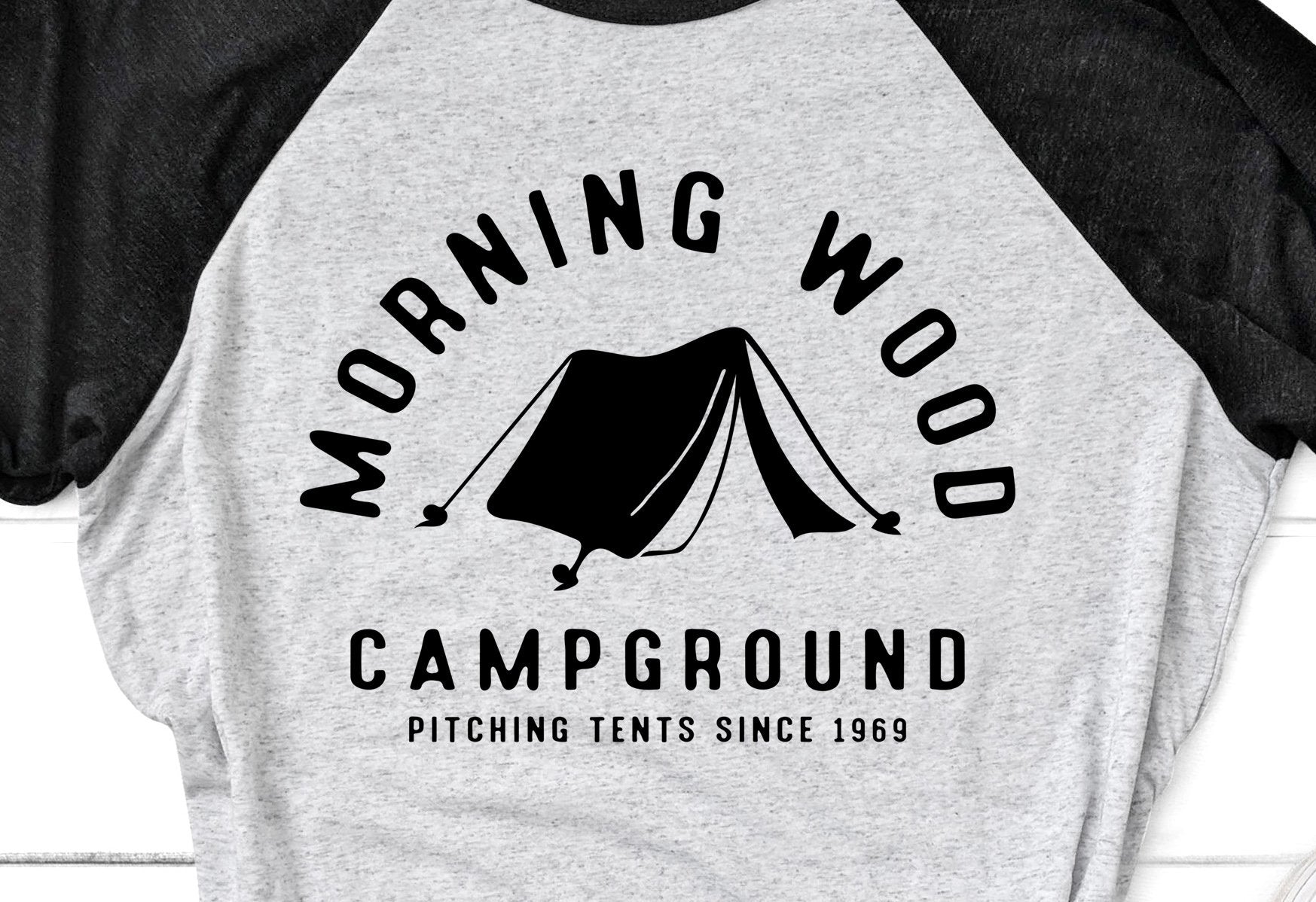 Download Funny Camping Svg Morning Wood Campground So Fontsy