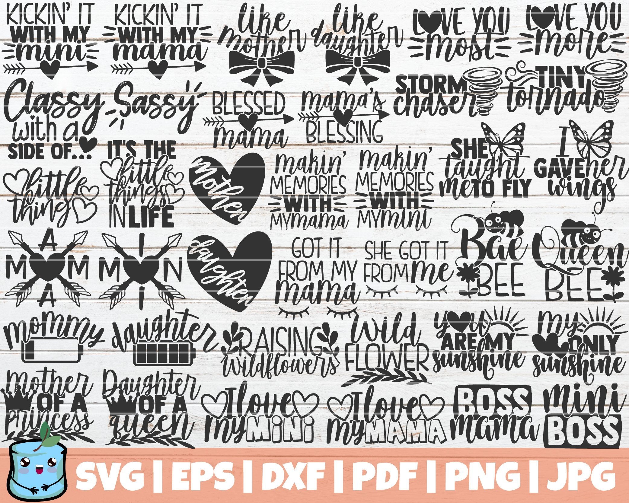 Free Free 52 Cricut Mother Daughter Svg SVG PNG EPS DXF File