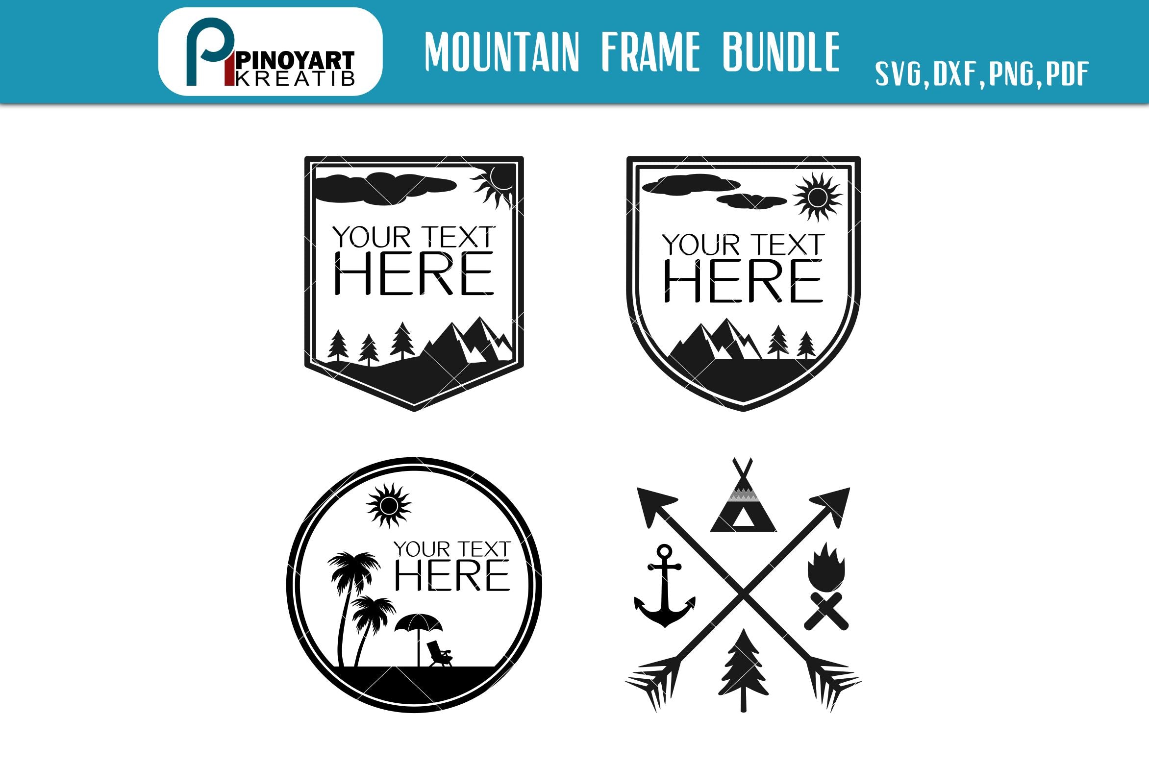 Free Free 248 Mountain Frame Svg SVG PNG EPS DXF File