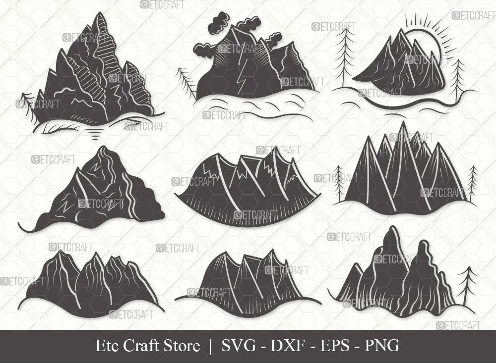 Free Free 84 Mountain Tree Svg SVG PNG EPS DXF File