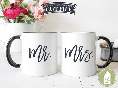Download Mr And Mrs Svg Files Coffee Mug Svg So Fontsy