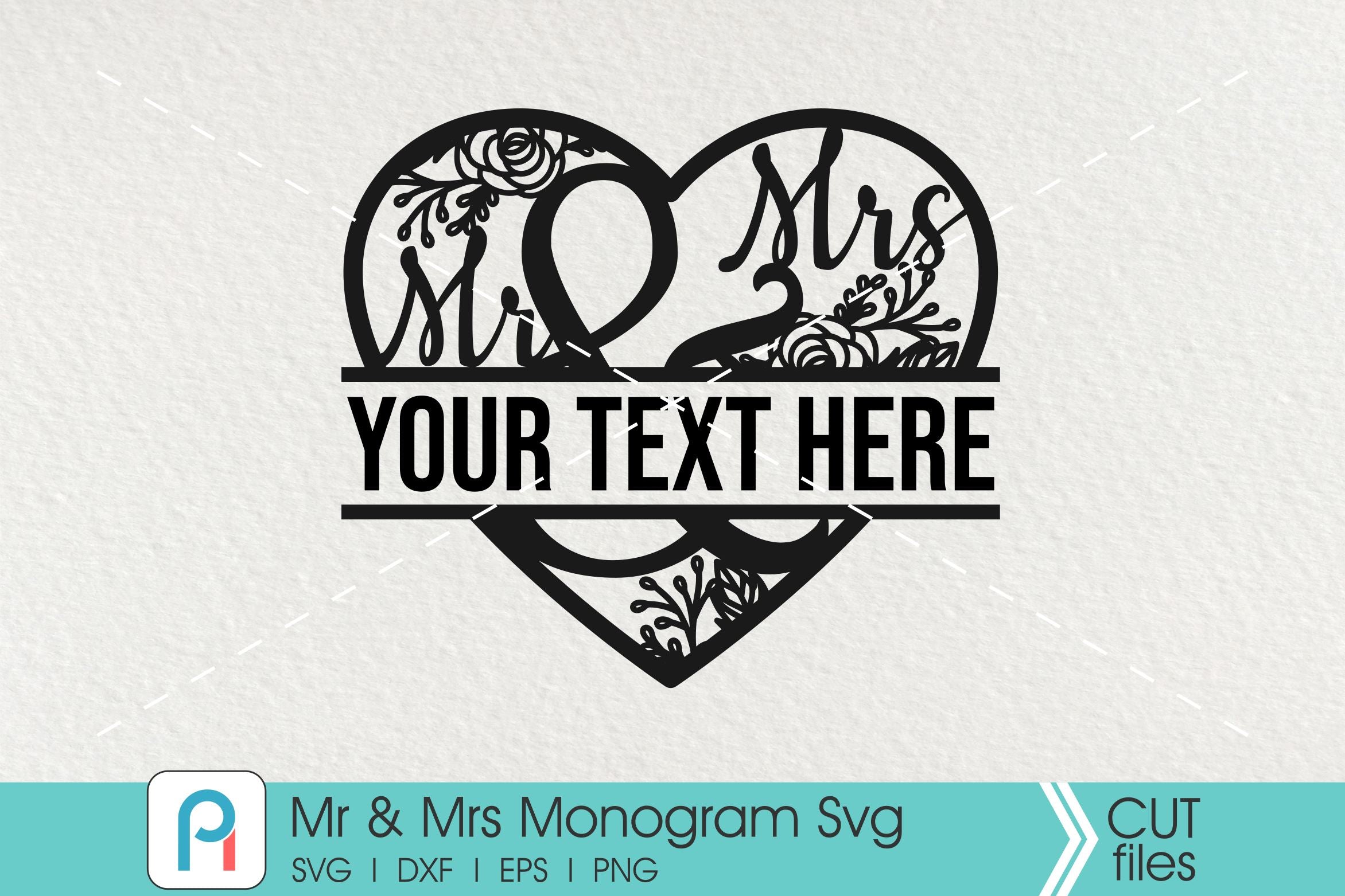 Download Mr And Mrs Svg Mr And Mrs Monogram Svg Mr And Mrs Vector So Fontsy