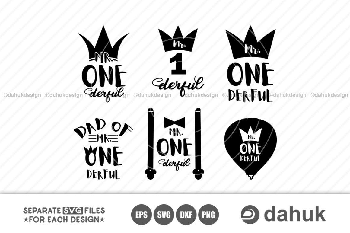 Download Mr One Derful Svg Bundle First Birthday 1st Birthday Svg Birthday Svg Crown Cut File For Silhouette Svg Eps Cricut Design Space So Fontsy