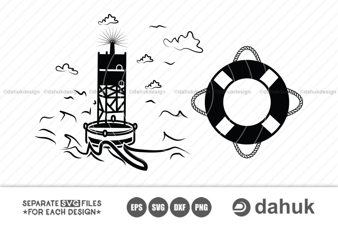 Nautical Buoy Svg Buoy Svg Buoy Clipart Buoy Silhouette Buoy Cricut Buoy Cut Files Svg Eps Dxf Png Digital Art Clipart So Fontsy