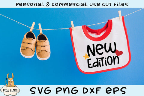 Download New Edition Baby Bib Svgs So Fontsy