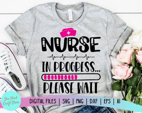 Download Nurse In Progress Svg Nursing Student Svg Nurse Life Svg So Fontsy