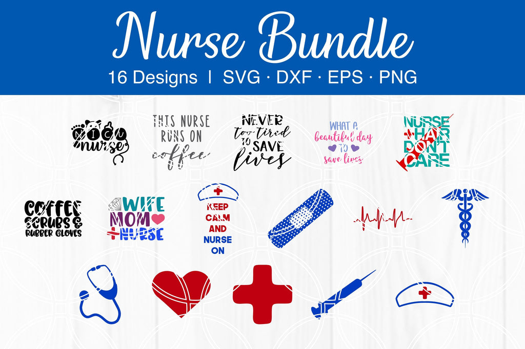Download Nurse SVG Bundle - So Fontsy