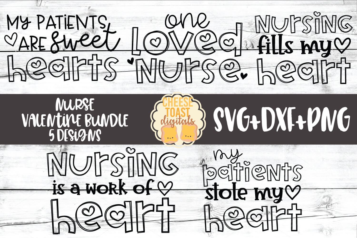 Download Nurse Valentine Bundle Valentine S Day Svg Png Dxf Cut Files So Fontsy