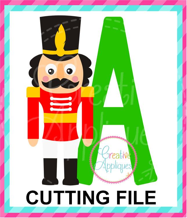 Download Nutcracker Alphabet Cut File