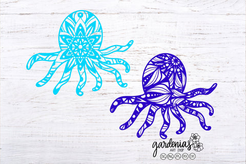 Octopus Mandala Svg So Fontsy