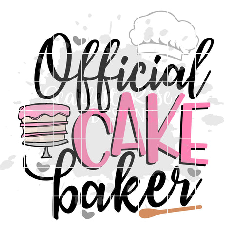 Download Official Cake Baker Svg So Fontsy