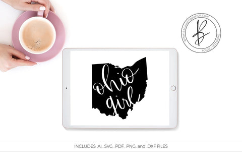 Download Ohio Girl Svg So Fontsy