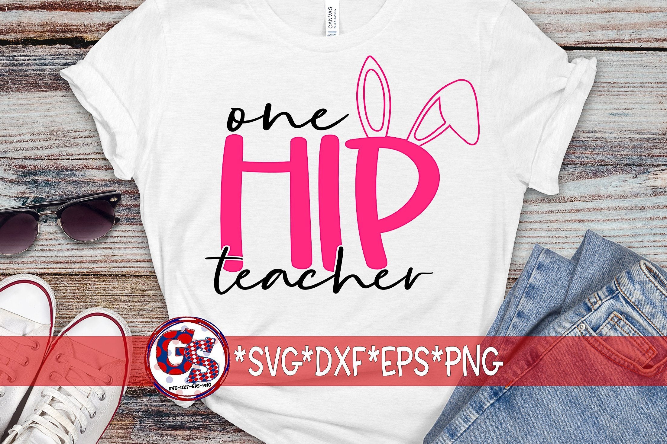 Download One Hip Teacher Svg Dxf Eps Png Easter Svg So Fontsy