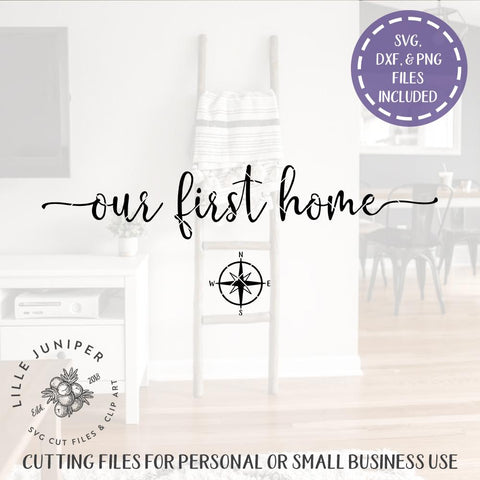 Download Our First Home Svg Family Svg Farmhouse Sign Design So Fontsy