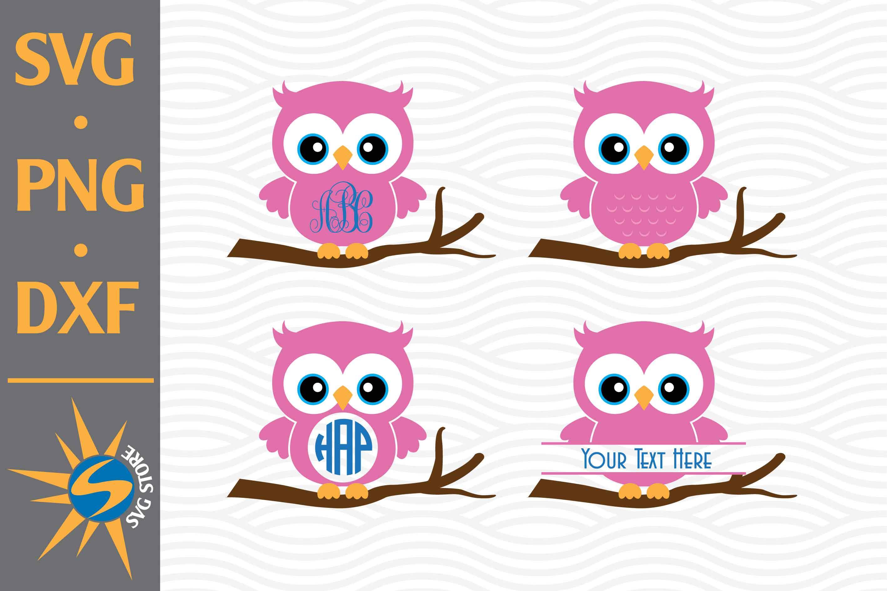 Download Owl Monogram Svg Png Dxf Digital Files Include So Fontsy