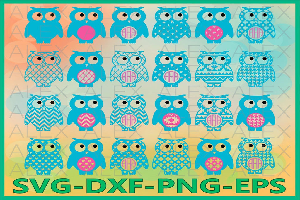 Download Products Tagged Owl Monogram Svg So Fontsy
