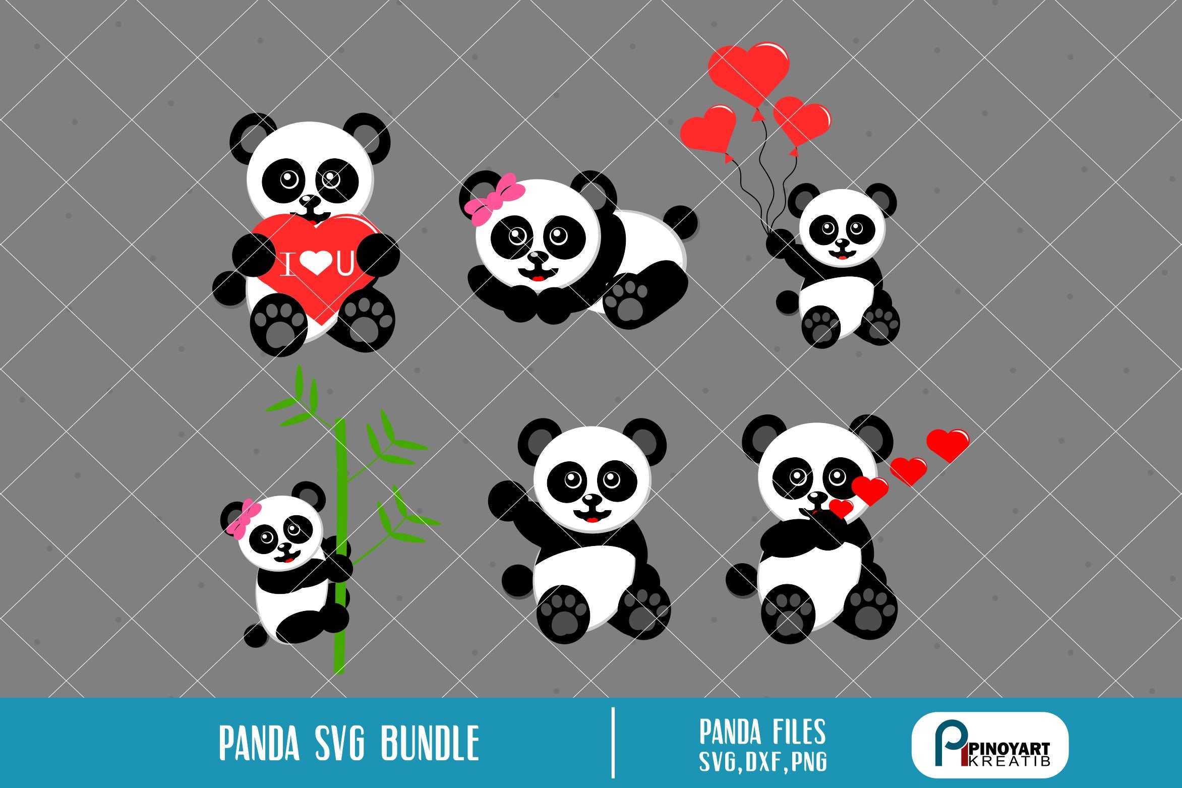 Download Panda Svg Bundle